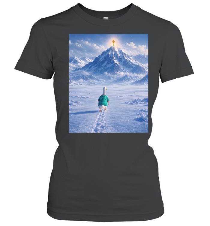 Mexico National Team Duck FIFA World Cup Trophy Snowy Mountain Classic Women's T-shirt
