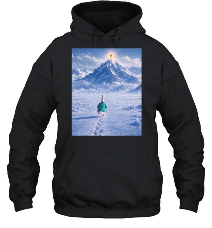 Mexico National Team Duck FIFA World Cup Trophy Snowy Mountain Unisex Hoodie