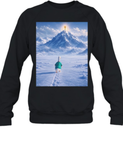 Mexico National Team Duck FIFA World Cup Trophy Snowy Mountain Unisex Sweatshirt