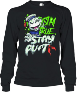 Midnight Monster Society Stay True Stay Puft T Long Sleeved T-shirt