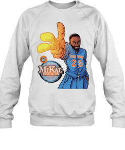 Mikal Bridges Mikal Celly no longer ghost files  Unisex Sweatshirt