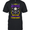 Minnesota Vikings I Am A Mechanic Running Through My Veins Skeleton T Classic Men's T-shirt
