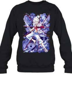 Monkey D. Luffy Straw Hat Pirates One Piece gear 5 anime characters  Unisex Sweatshirt