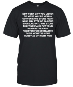 New York City You Listen To Me T Classic Men's T-shirt