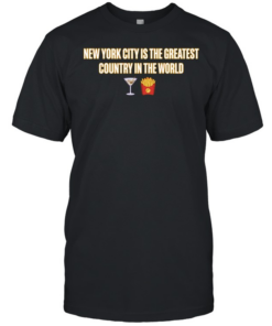 New York city is the greatest country in the world T Classic Men's T-shirt