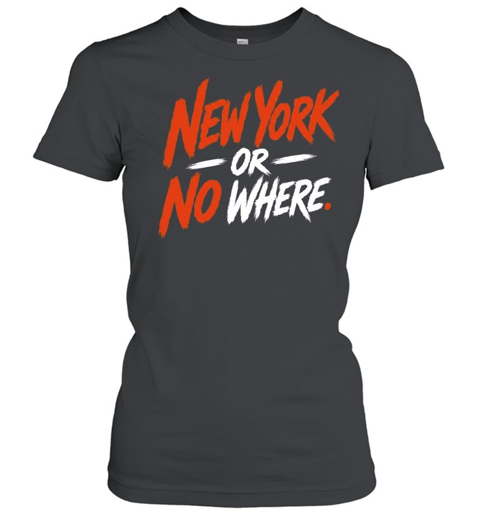 New York or no wheres T Classic Women's T-shirt