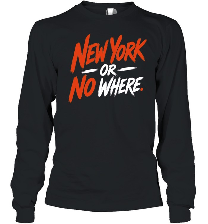 New York or no wheres T Long Sleeved T-shirt