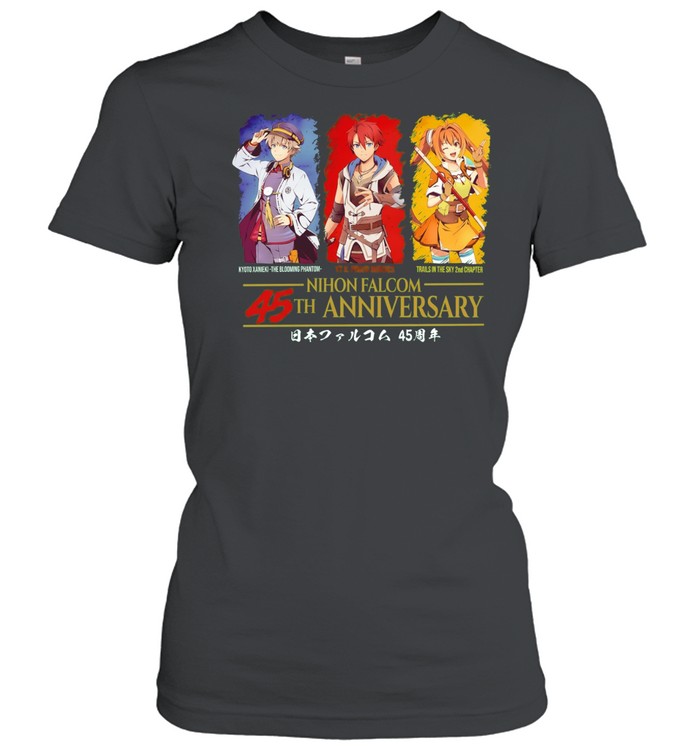 Nihon Falcom 45th Anniversary Key Art Variant Classic Women's T-shirt