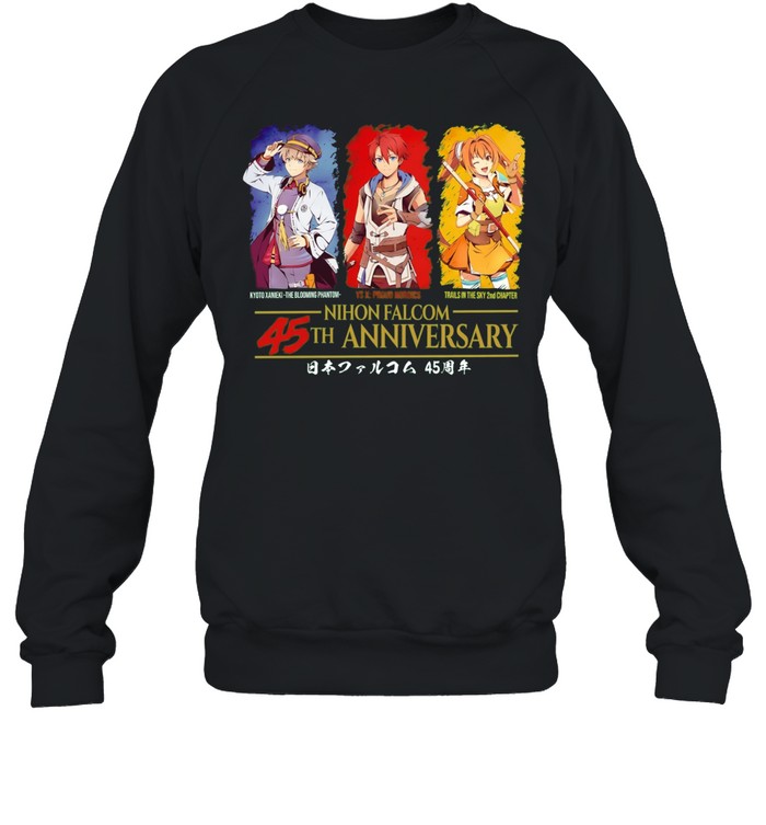 Nihon Falcom 45th Anniversary Key Art Variant Unisex Sweatshirt