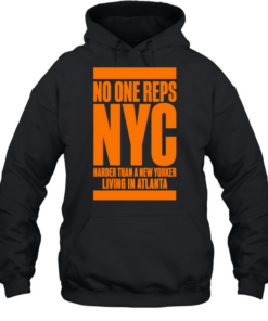 No one reps NYC harder than a new yorker living in Atlanta T Unisex Hoodie