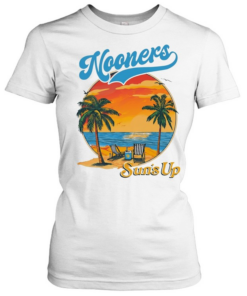 Nooners sun’s up beach sunset  Classic Women's T-shirt