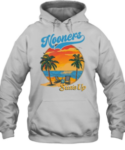 Nooners sun’s up beach sunset  Unisex Hoodie