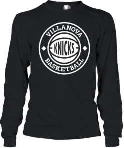 Nova Knicks Villanova Basketball graphic T Long Sleeved T-shirt