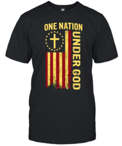 ONE NATION UNDER GOD Classic Men's T-shirt