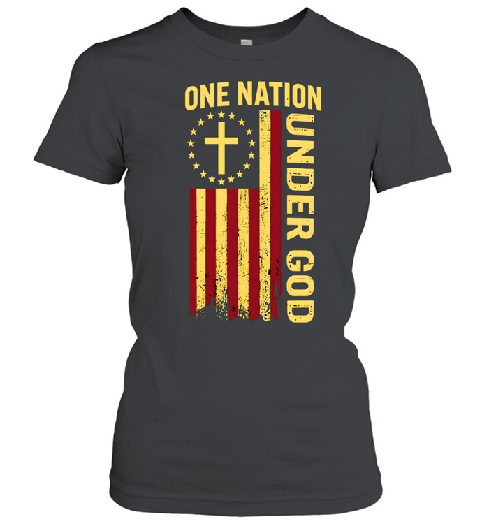 ONE NATION UNDER GOD Classic Women's T-shirt