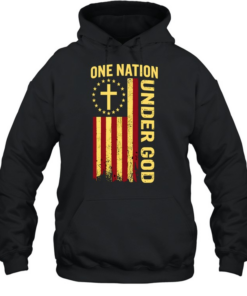 ONE NATION UNDER GOD Unisex Hoodie