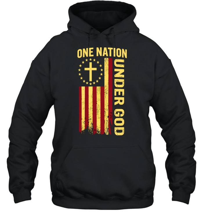 ONE NATION UNDER GOD Unisex Hoodie