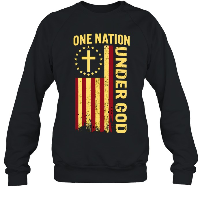 ONE NATION UNDER GOD Unisex Sweatshirt