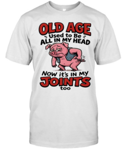Old Age Used To Be All In My Head Now It's In My Joints  Classic Men's T-shirt