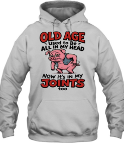 Old Age Used To Be All In My Head Now It's In My Joints  Unisex Hoodie