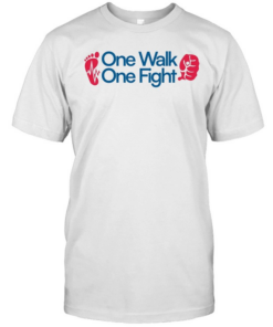 One Walk One Fight Awareness Healthcare  Classic Men's T-shirt
