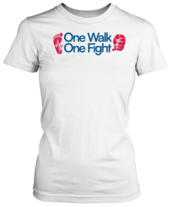 One Walk One Fight Awareness Healthcare  Classic Women's T-shirt