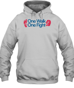 One Walk One Fight Awareness Healthcare  Unisex Hoodie