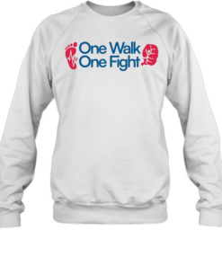 One Walk One Fight Awareness Healthcare  Unisex Sweatshirt