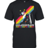 Onelinedrawing Rainbowmachine Classic Men's T-shirt