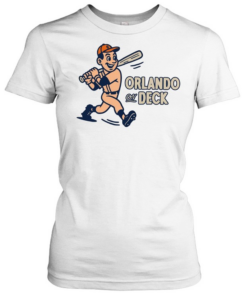 Orlando On Deck Baseball mascot  Classic Women's T-shirt