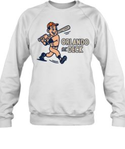 Orlando On Deck Baseball mascot  Unisex Sweatshirt