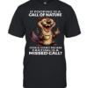 Otter If Pooping Is A Call Of Nature Does That Mean Farting Is A Missed Call  Classic Men's T-shirt