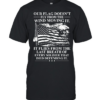 Our Flag Doesn't Fly From The Wind Moving It It Flies From The Last Breath Of Every Soldier That Died Defending It T Classic Men's T-shirt
