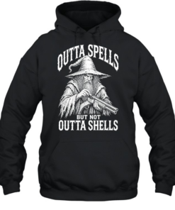 Outta Spells But Not Outta Shells T Unisex Hoodie