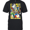Persona 4 Golden Main Cast and Izanagi Character Art P4 Golden  Logo  Classic Men's T-shirt