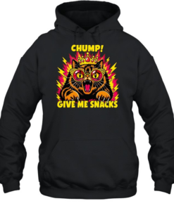 Queen cat chump give me snacks graphic  Unisex Hoodie