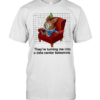 Rabbit they’re turning me into a data center tomorrow  Classic Men's T-shirt