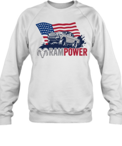 Ram Power Toyota Tacoma American flag Unisex Sweatshirt