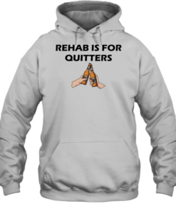 Rehab is for quitters beer Unisex Hoodie
