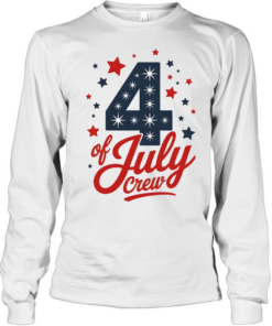 Retro Comfort Family 4th Of July  Long Sleeved T-shirt