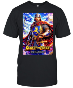 Robert the Bruce Legendary King of Scotland  Classic Men's T-shirt