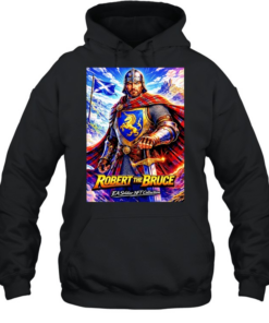 Robert the Bruce Legendary King of Scotland  Unisex Hoodie