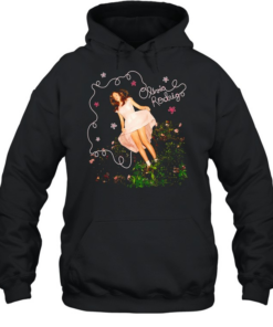 Rodrigo floral script T Unisex Hoodie