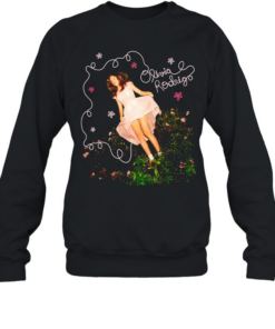 Rodrigo floral script T Unisex Sweatshirt