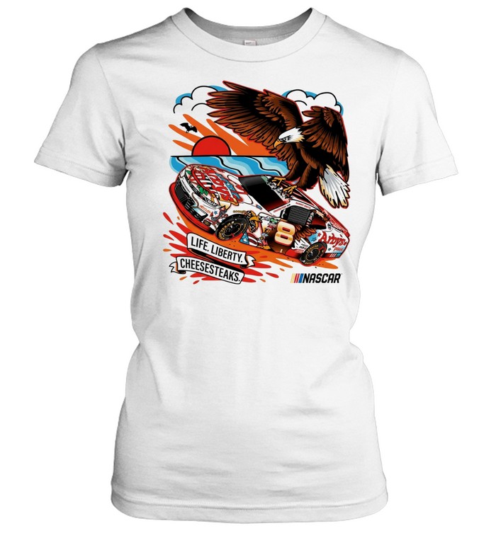 Sammy Smith JR Motorsports Arby’s Life Liberty Cheesesteaks NASCAR race car Classic Women's T-shirt