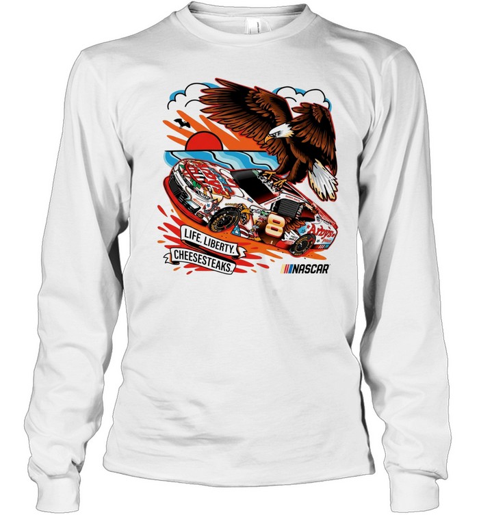 Sammy Smith JR Motorsports Arby’s Life Liberty Cheesesteaks NASCAR race car Long Sleeved T-shirt