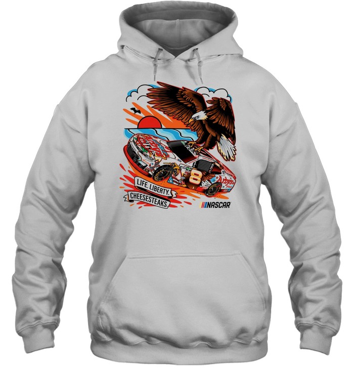 Sammy Smith JR Motorsports Arby’s Life Liberty Cheesesteaks NASCAR race car Unisex Hoodie