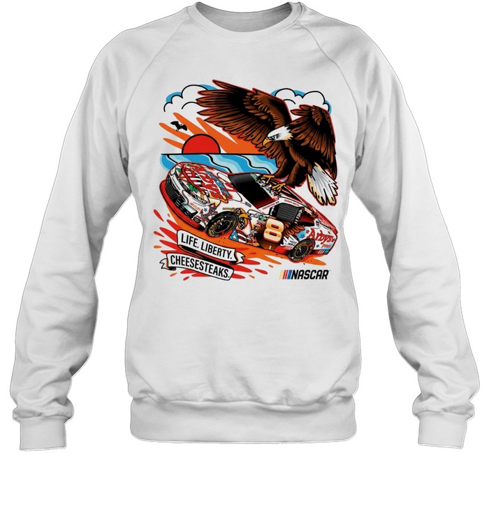 Sammy Smith JR Motorsports Arby’s Life Liberty Cheesesteaks NASCAR race car Unisex Sweatshirt