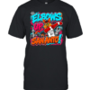 San Antonio Spurs Mascot Elbows Up Sananto T Classic Men's T-shirt