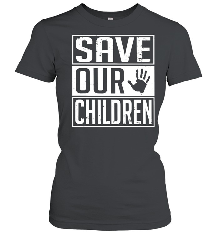 Save our children Awareness vintage Classic Women's T-shirt